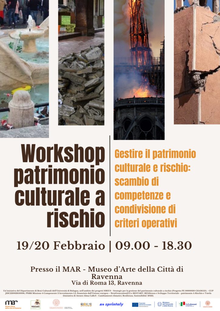 Workshop Patrimonio Culturale a rischio | MAR Ravenna