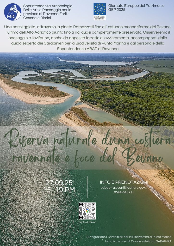 Giornate Europee del Patrimonio tra storia e paesaggio a Verucchio e alla foce del Bevano