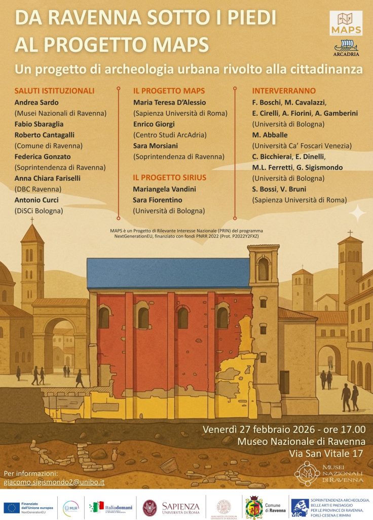Da Ravenna sotto i piedi al progetto MAPS. Un progetto di archeologia urbana rivolto alla cittadinanza