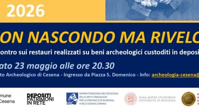 Notte Europea dei Musei – Non nascondo ma rivelo! Incontro sui restauri realizzati su beni archeologici custoditi in deposito